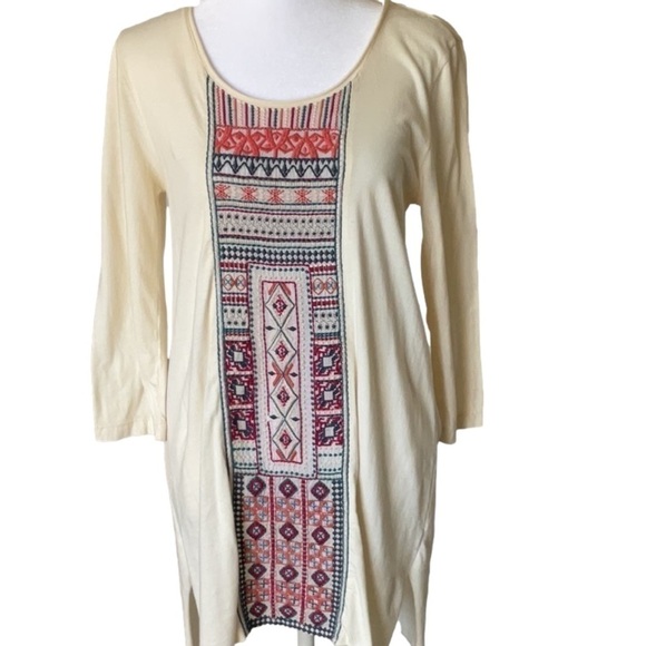 Johnny Was Izzy Embroidered Tunic, NWT - Picture 2 of 13
